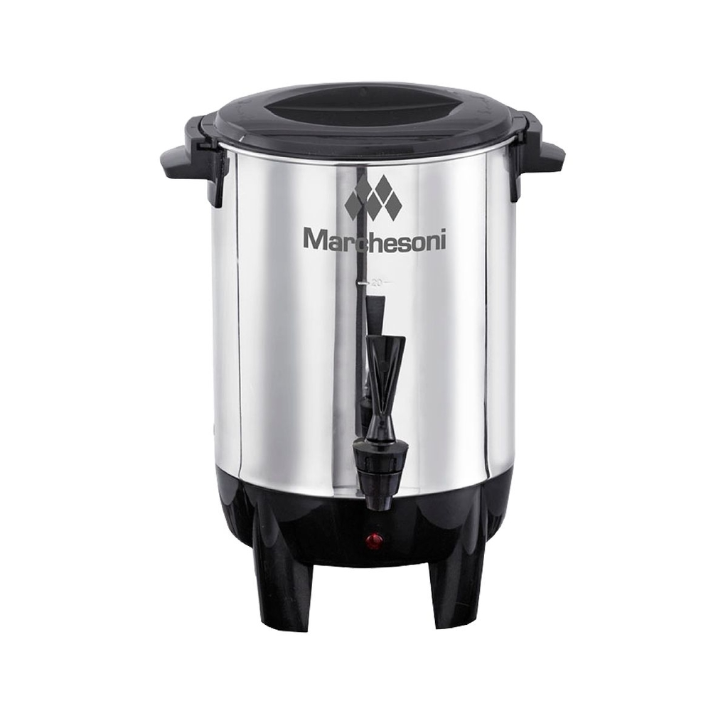 Cafeteira Automática 2 Litros Marchesoni Preta e Inox 110v
