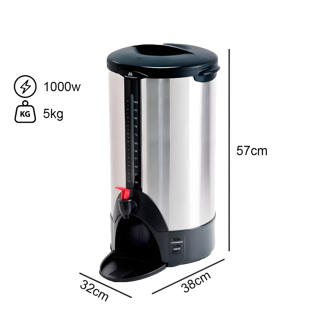 Cafeteira Industrial 15L Marchesoni Automática Inox 220v