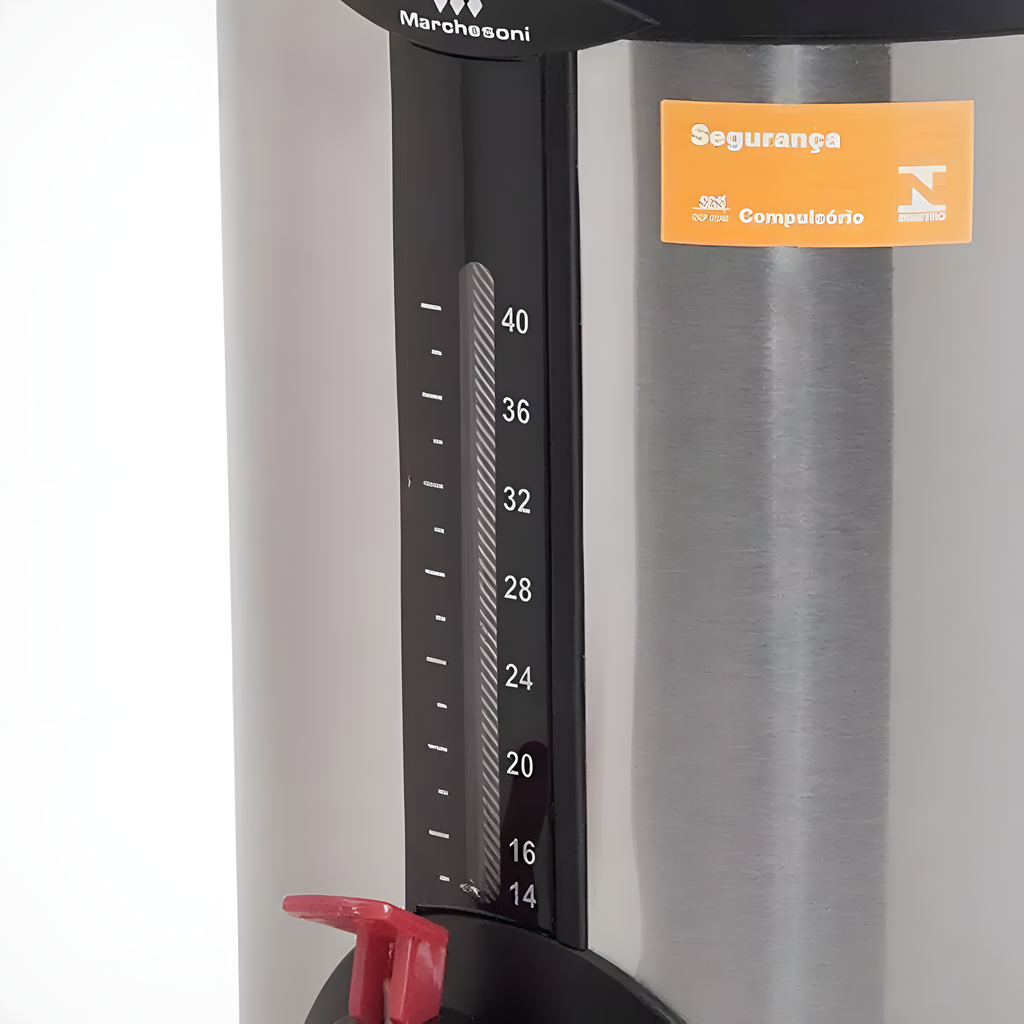 Cafeteira Elétrica Automática 6L Marchesoni Preto/Inox 220v