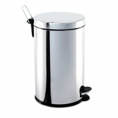 Lixeira Inox com Pedal e balde 12 litros Brinox