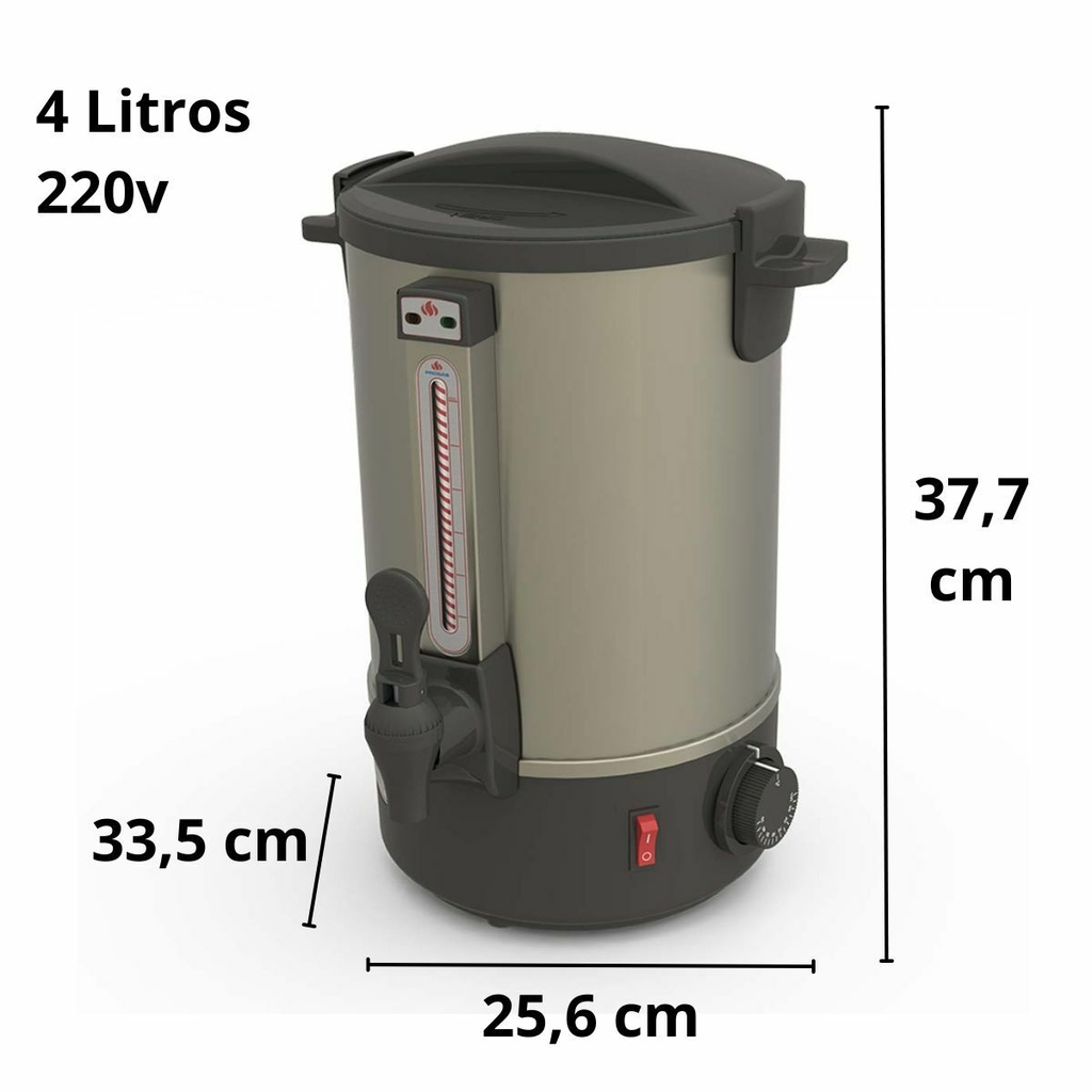 Cafeteira Elétrica Automática 4 Litros Progás PRC-04 220v